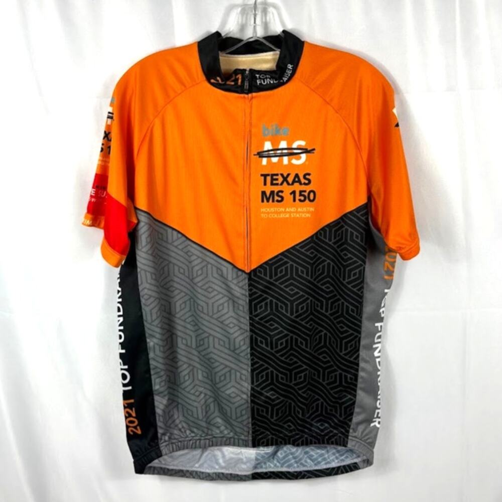 Primal Cycling Jersey XL Texas MS150 Full Zip 2012
